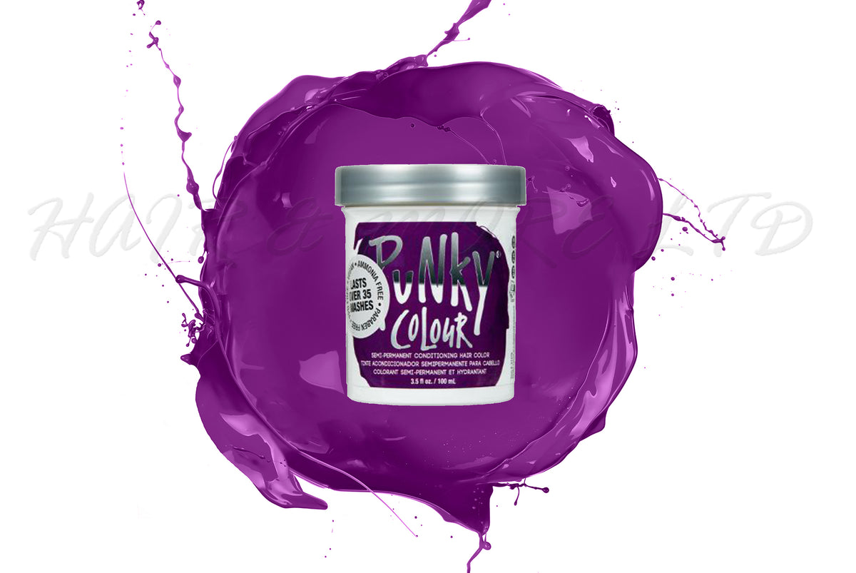 Punky Colour Semi Permanent Hair Colour 100ml Purple Hair And More