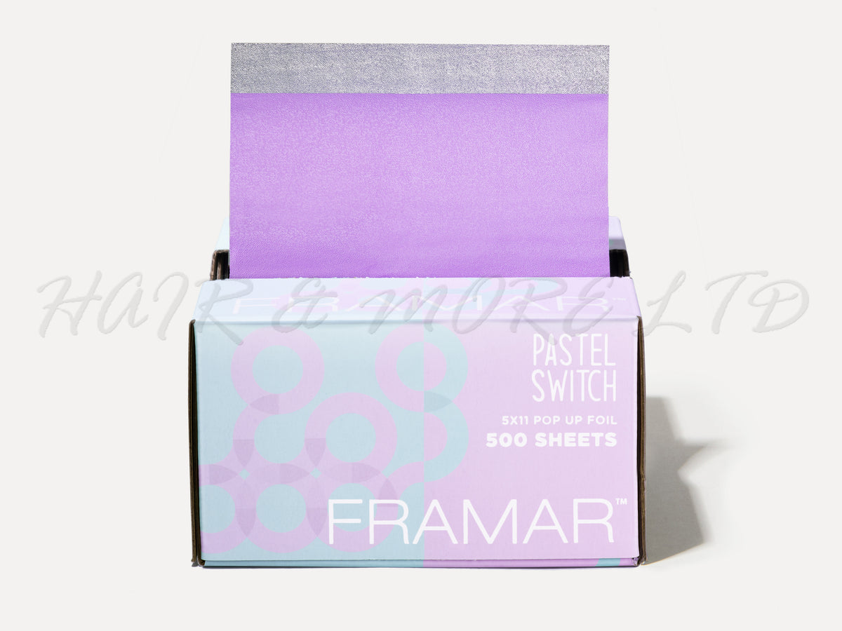 Framar Pastel Switch Pop Up Foil 500ct 127 X 280mm 5x11 12pc Cart