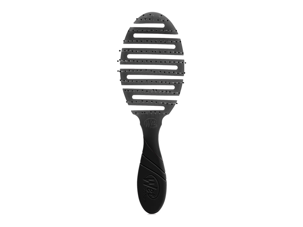 Wet Brush Pro Vent Brush With Rubberized Grip - Black, Wet Brush Vent Brush For Use On Wet Or Dry Hair, Wet Brush Professional Blow Drying Vent Brush Heat Resistant, Black Vent Brush, Wet Brush Pro, Wet Brush NZ, NZ Salon Supplies, NZ Hair And Beauty Supplies