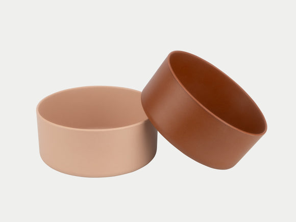 Framar Limited Edition 'Terra' 2 Pack Bamboo Tint Bowls - Canvas & Clay Colours, Earthy Toned Hair Colour Bowls, Bamboo Fibre - Biodegradable Bowls, Framar Neutrals, Framar NZ, Salon Supplies NZ, Professional Salon Suppliers NZ, Hair Products Online