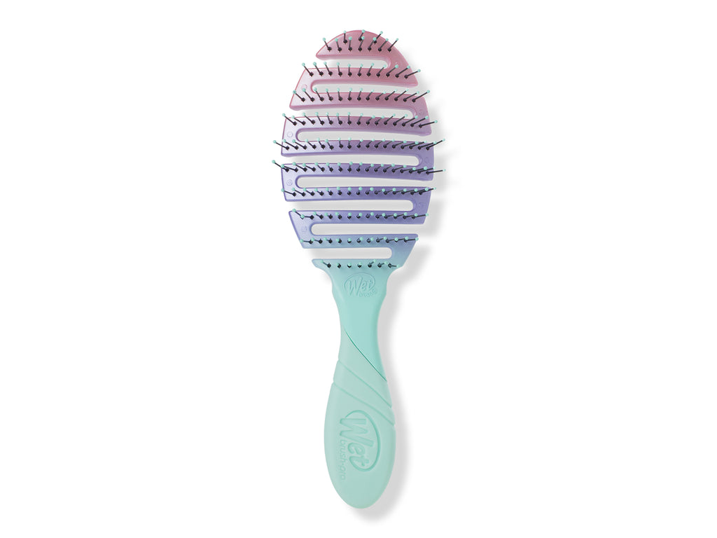 Wet Brush Pro Vent Brush With Rubberized Grip - Millenial Ombre Colour, Wet Brush Vent Brush For Use On Wet Or Dry Hair, Wet Brush Professional Blow Drying Vent Brush Heat Resistant, Pastel Ombre Colour Vent Brush, Wet Brush Pro, Wet Brush NZ, NZ Salon Supplies, NZ Hair And Beauty Supplies