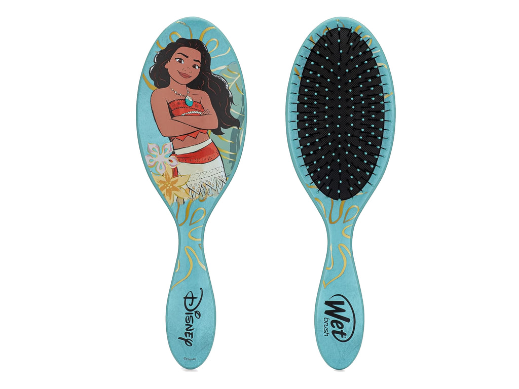 Wet Brush Original Detangler Brush - Disney Moana, Wet Brush Detangler Brush For Use On Wet Or Dry Hair, Wet Brush Detangler Brush Not For Use With Hair Dryer, Disney Ariel Hair Brush, Wet Brush, Wet Brush NZ, NZ Salon Supplies, NZ Hair And Beauty Supplies