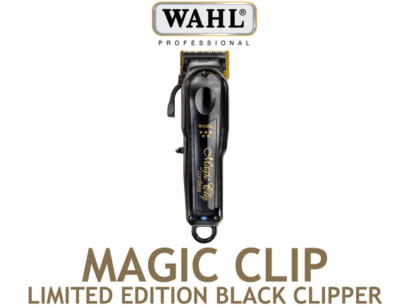 WAHL Professional 5 Star Black Magic Clip Cordless, Limited Edition