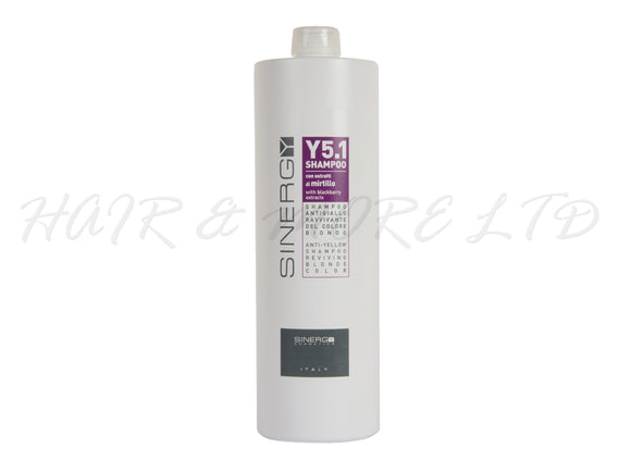 Sinergy Y5.1 Anti-Yellow, Purple Shampoo 1000ml