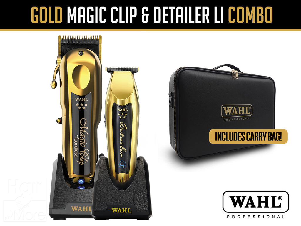 Wahl Professional, Gold Magic Clip & Detailer LI Combo Pack