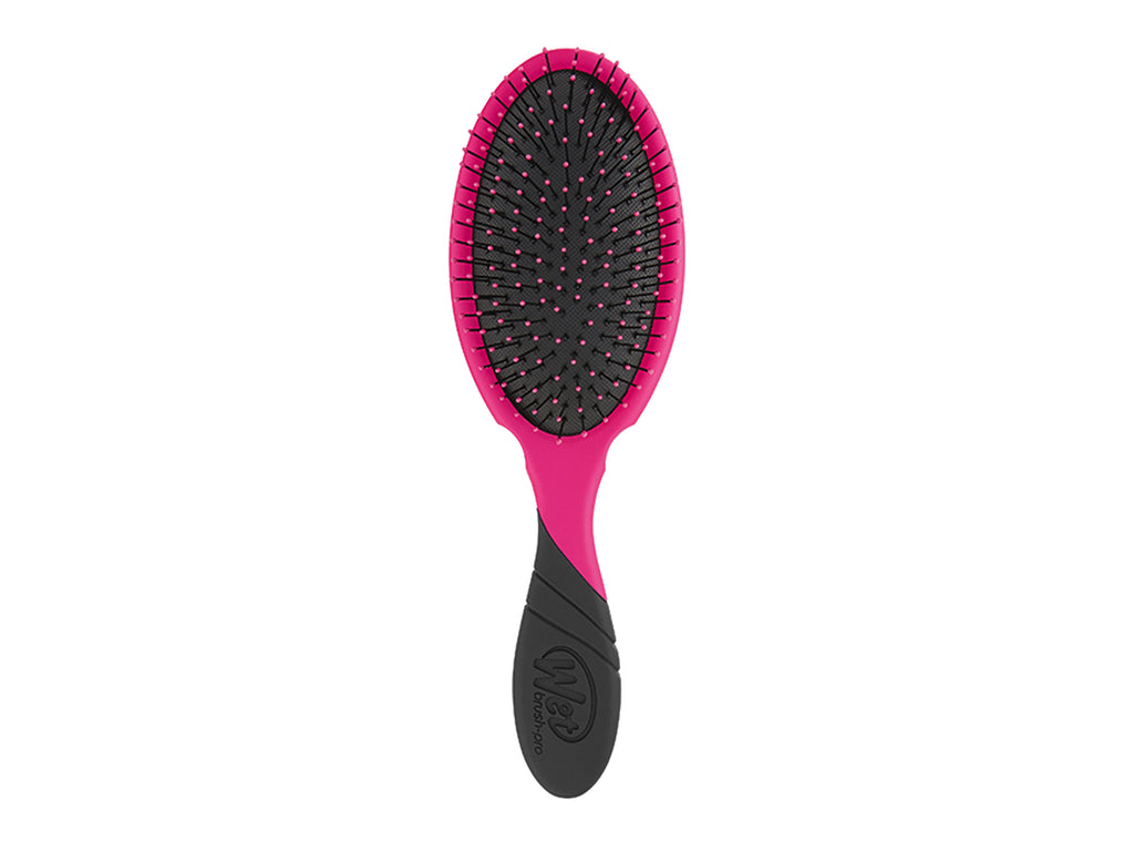 Wet Brush Pro Detangler Hair Brush - Pink, Wet Brush Pro Brush For Use On Wet Or Dry Hair, Pink Wet Brush Pro With Ergonomic Handle and Rubber Grip, Extension And Wig Friendly Hair Brush, Wet Brush Pro, Wet Brush NZ, NZ Salon Supplies, NZ Hair And Beauty Supplies