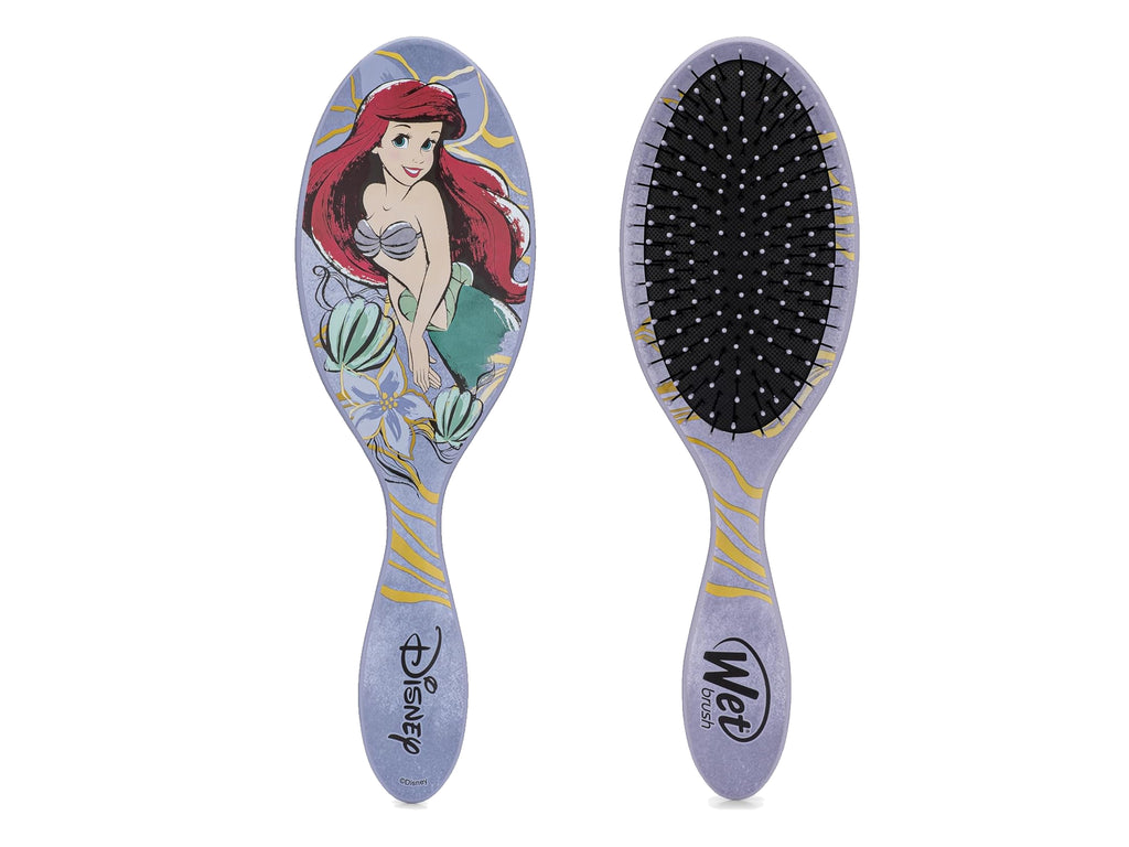 Wet Brush Original Detangler Brush - Disney Ariel, Wet Brush Detangler Brush For Use On Wet Or Dry Hair, Wet Brush Detangler Brush Not For Use With Hair Dryer, Disney Ariel Hair Brush, Wet Brush, Wet Brush NZ, NZ Salon Supplies, NZ Hair And Beauty Supplies