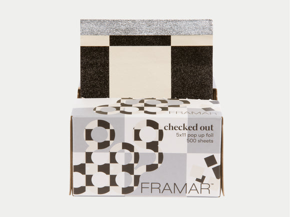 Framar Pop Up Foil Checked Out (500 sheets) 127 x 280mm (5x11)