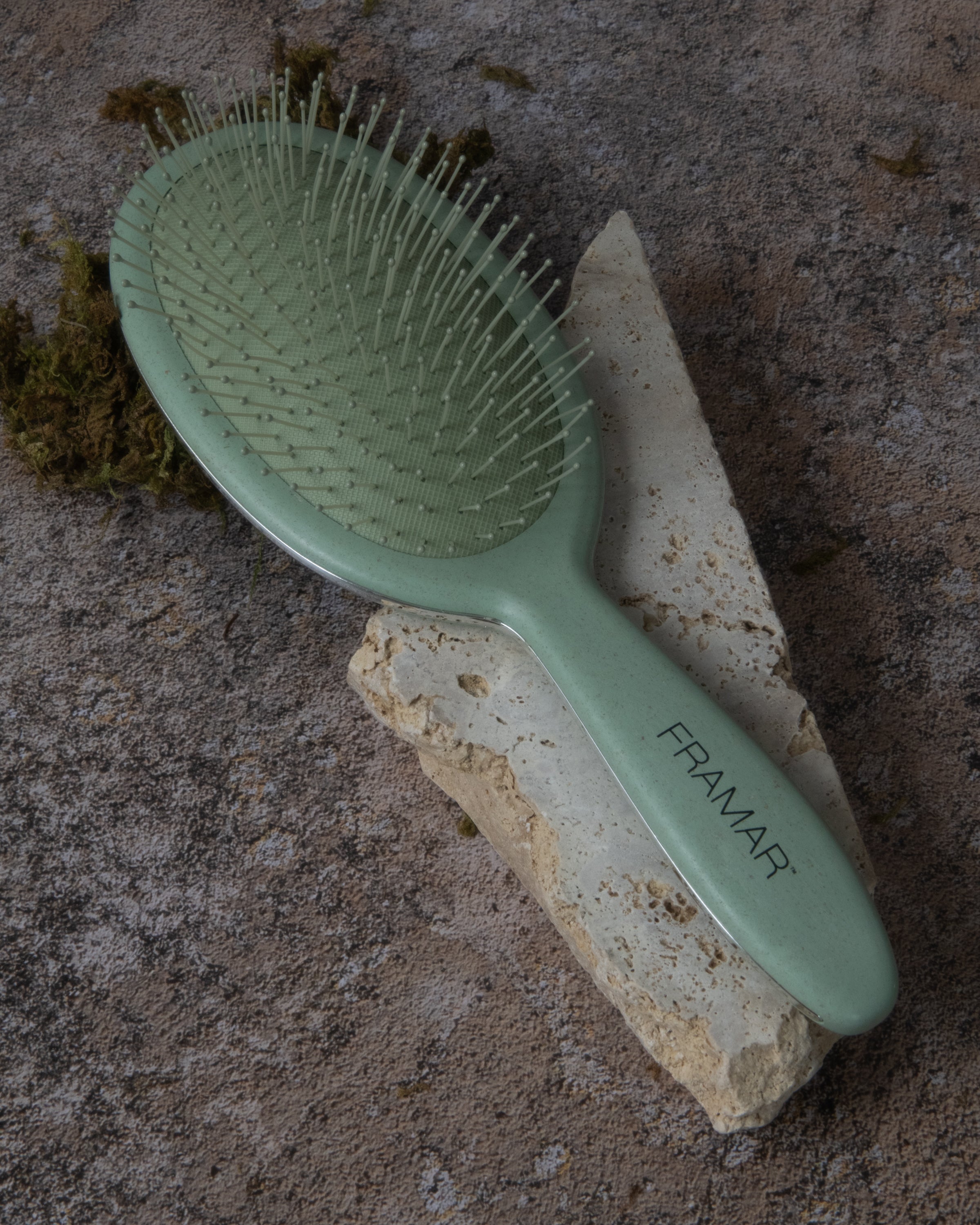 Framar Neutrals Sage Detangle Brush Fig Hair and More