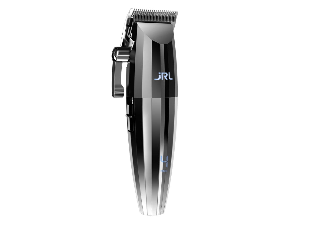 JRL Fresh Fade 2020C Silver Clipper Featuring Cool Blade & Adjustable Blade Speeds From 6,000 - 7,200 rpms, Hair Clippers, JRL Fresh Fade Clipper Silver & Black, JRL Clipper With Adjustable Blade From 0.5 - 3.5mm, Super Quiet Clipper, Clipper Inludes 10 guard Combs +Oil + Cleaning Brush + Screw Driver + Blade Protector, JRL Stockist NZ, JRL USA, JRL Australia, NZ Salon And Barber Supplies, NZ Barber Tools