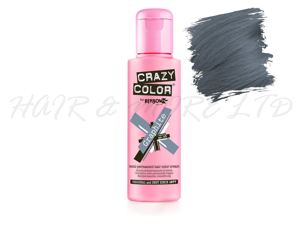 Crazy Colour - Graphite – Hair and More Ltd