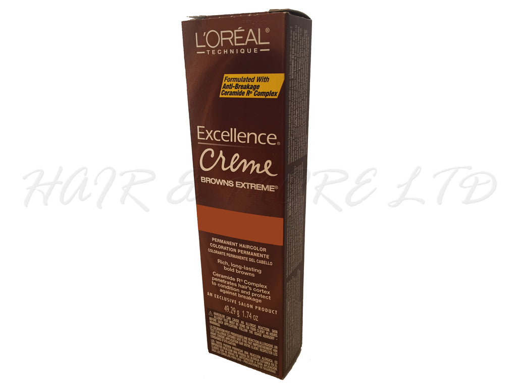 Loreal Excel Creme Browns Extreme - BR6 (Light Beige Brown)