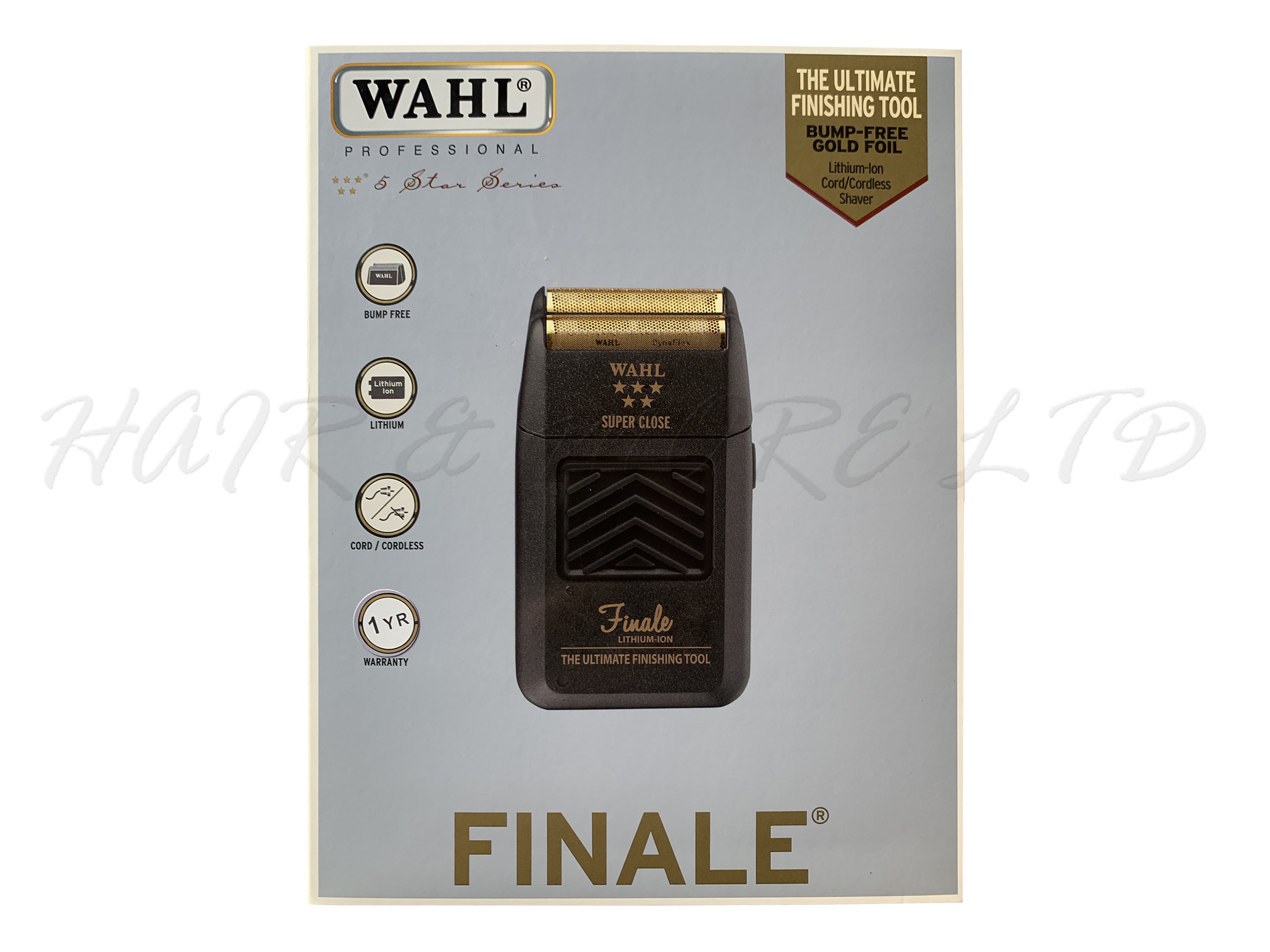 WAHL Professional 5 Star Series, Finale Shaver – Hair and More